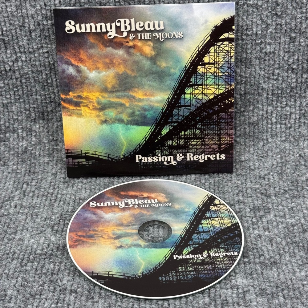SunnyBleau & The Moons Passion & Regrets CD 2024 Blues Soul Endless Blues Record